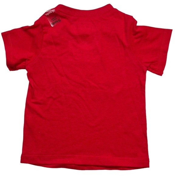 First Impressions Nautical Ahoy Mates Dog Bicycle Tee‎ Red 18 Month New - Picture 3 of 4